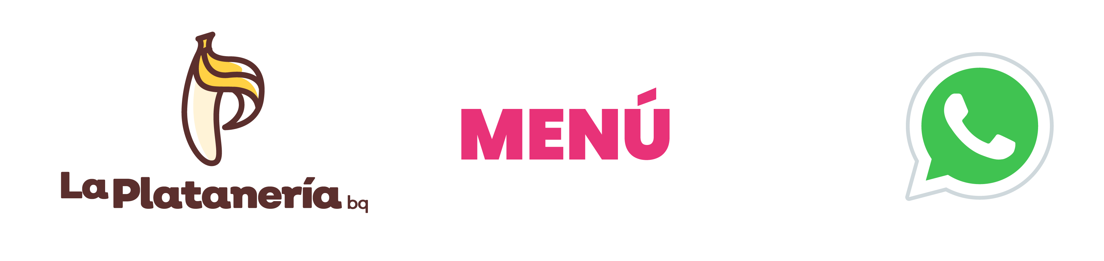 Menú La Platanería